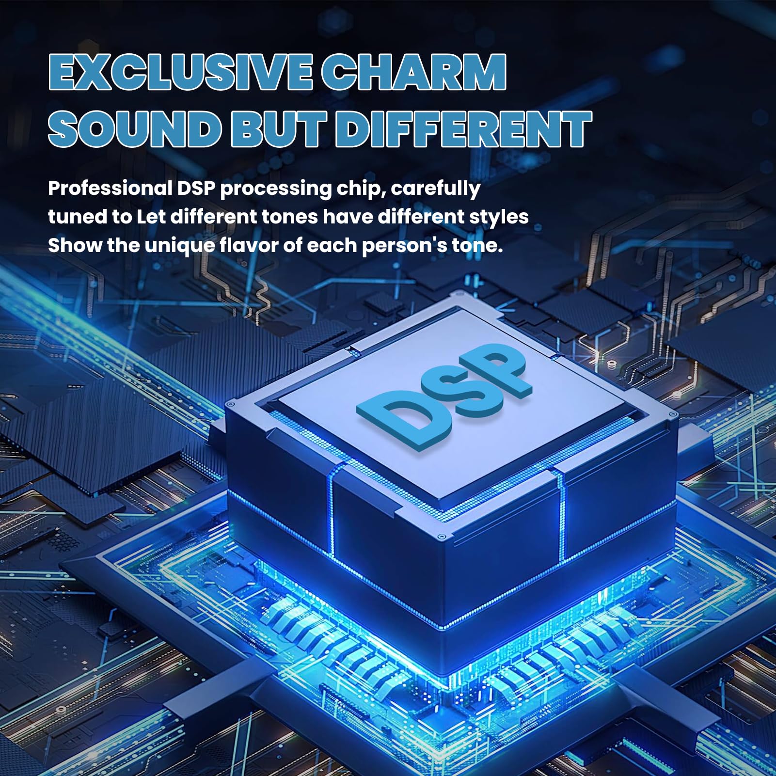 Mini Changeur De Voix, 8 Effets Sonores Prenant en Charge Plusieurs Langues, Carte Son Portable pour Diffusion en Direct, Téléphone Portable, Ordinateur