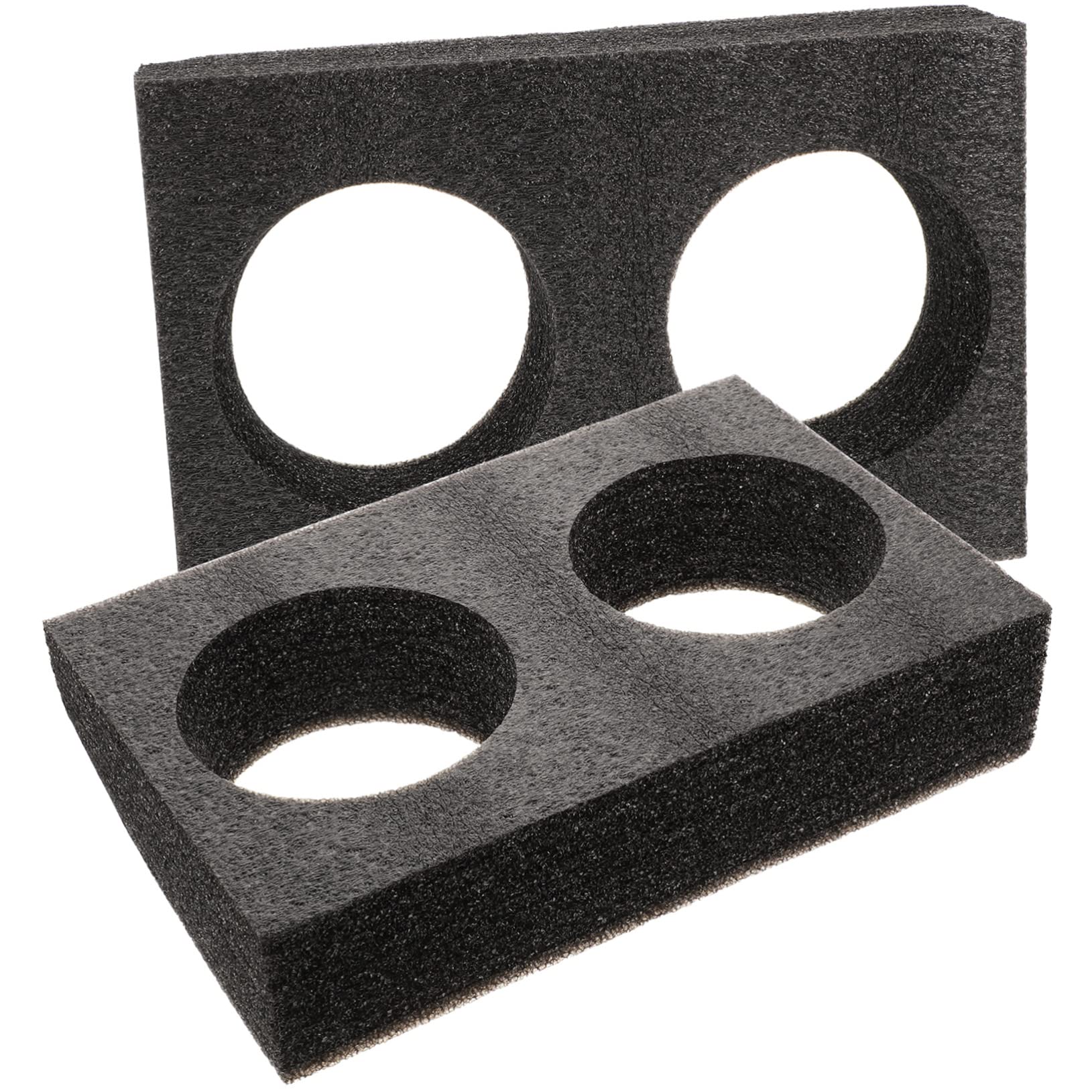 HOOTNEE 2pcs Takeaway Cup Holder Bowl Packing Tray Bowl Racks Bowl Takeout Accessory Bowl Packing Rack Lid Bowl Trays Cupholder Recessed Soup Bowls Takeout Holder Black Epe Pearl Cotton