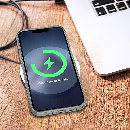 Vista 67 de TENOC Funda para teléfono compatible con iPhone 7 Plus y iPhone 8 Plus, color negro, antihuellas, protector mate para 5.5 pulgadas