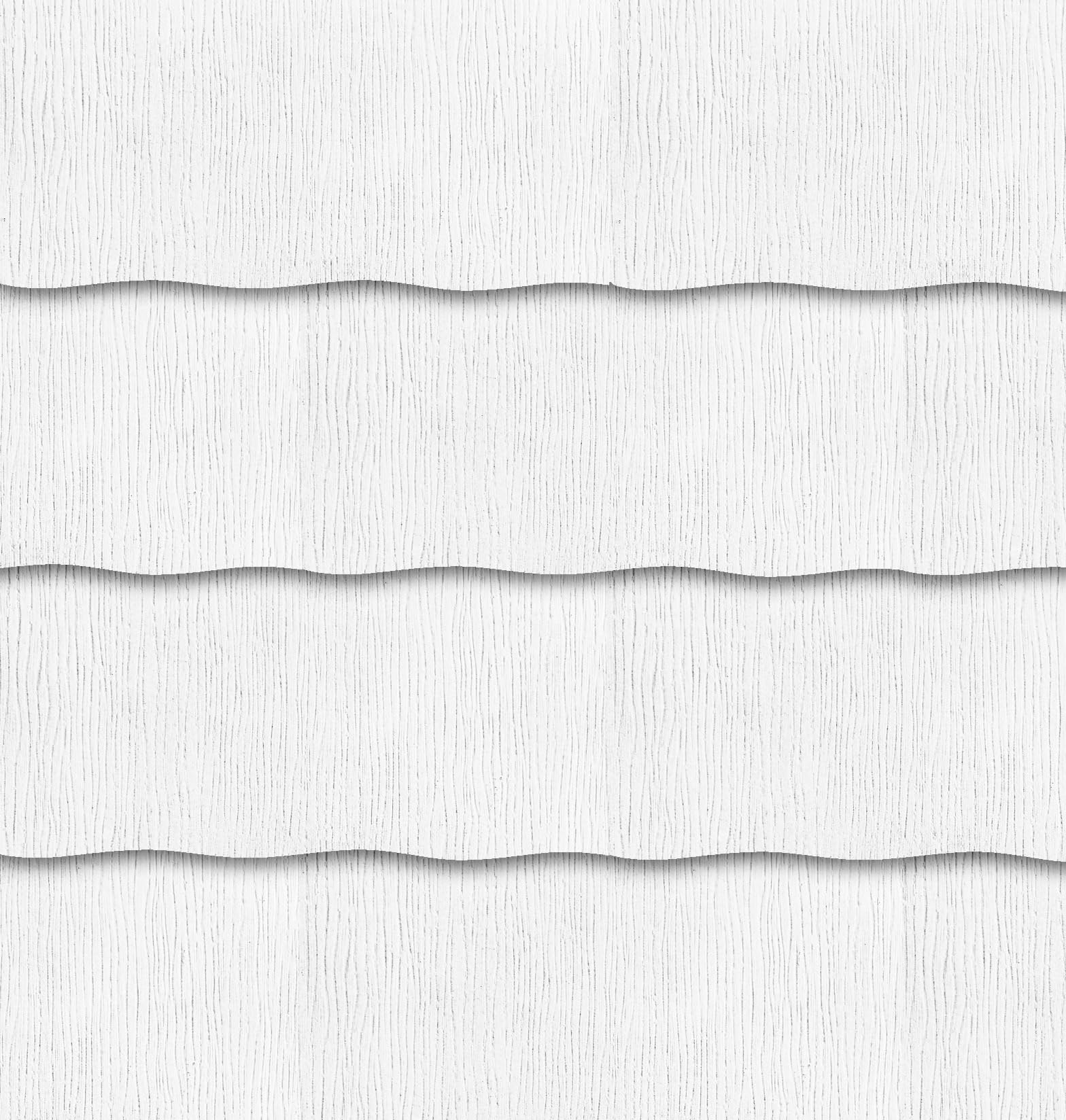 WeatherSide Purity Wavy Fiber-Cement Siding Shingles (12x24) 18 Bundle| Fire Resistant & Safe with No Asbestos| Easy to Install with Pre-Primed Textured Surface|Durable with Distinct Design