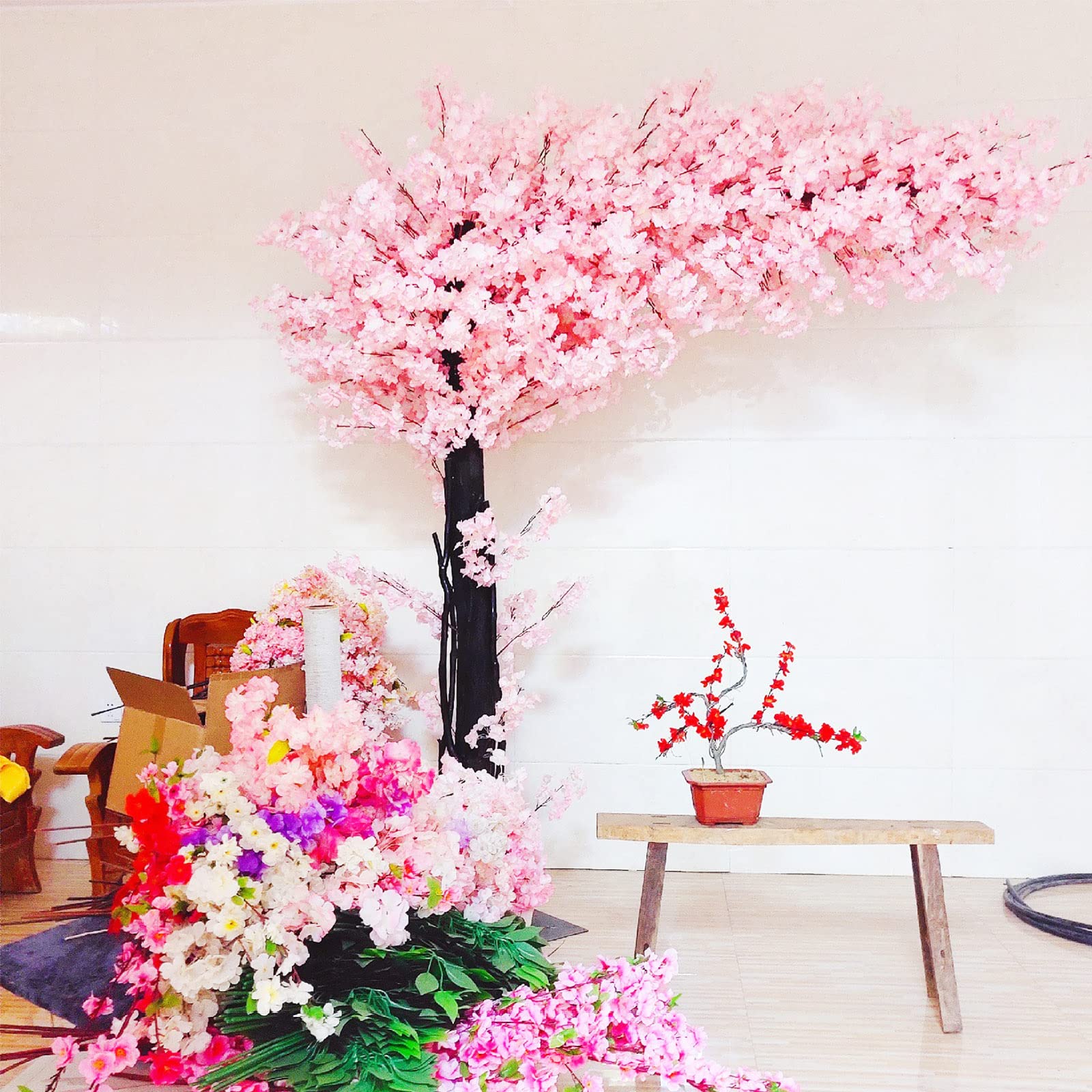 Arbre De Cerisier Artificiel Arbre De Fleur De Cerisier Artificiel, Cerisier Pleureur, Fausse Arbre De Cerisier Réaliste