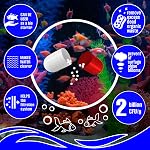 Bio Booster Aquarium Cleaner. Nettoyeur d'eau de réservoir de poisson. rend l'eau plus saine, réduit les nitrites & Ammoniaque pour le poisson heureux & Moins de nettoyage. Fournitures d'aquarium pour filtre de réservoir, nettoyage de verre