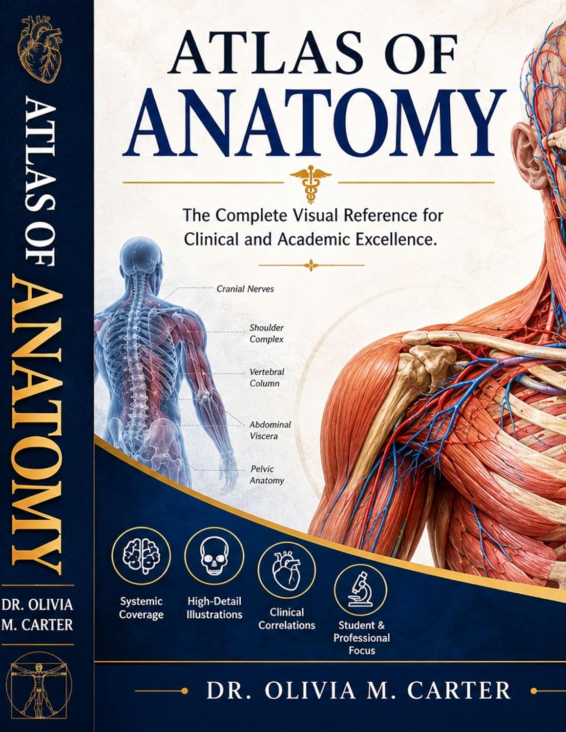 ATLAS OF ANATOMY: The Complete Visual Reference for Clinical and Academic Excellence.