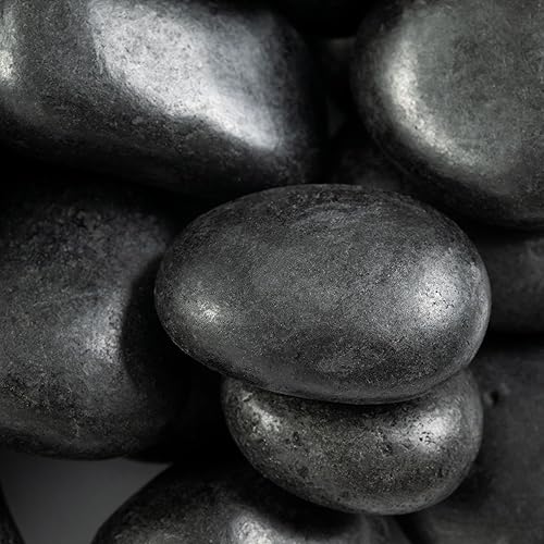 Vista 82 de MSI Guijarros multicolor pulidos decorativos, 1.2 pulgadas - 2 pulgadas, bolsa de 40 libras