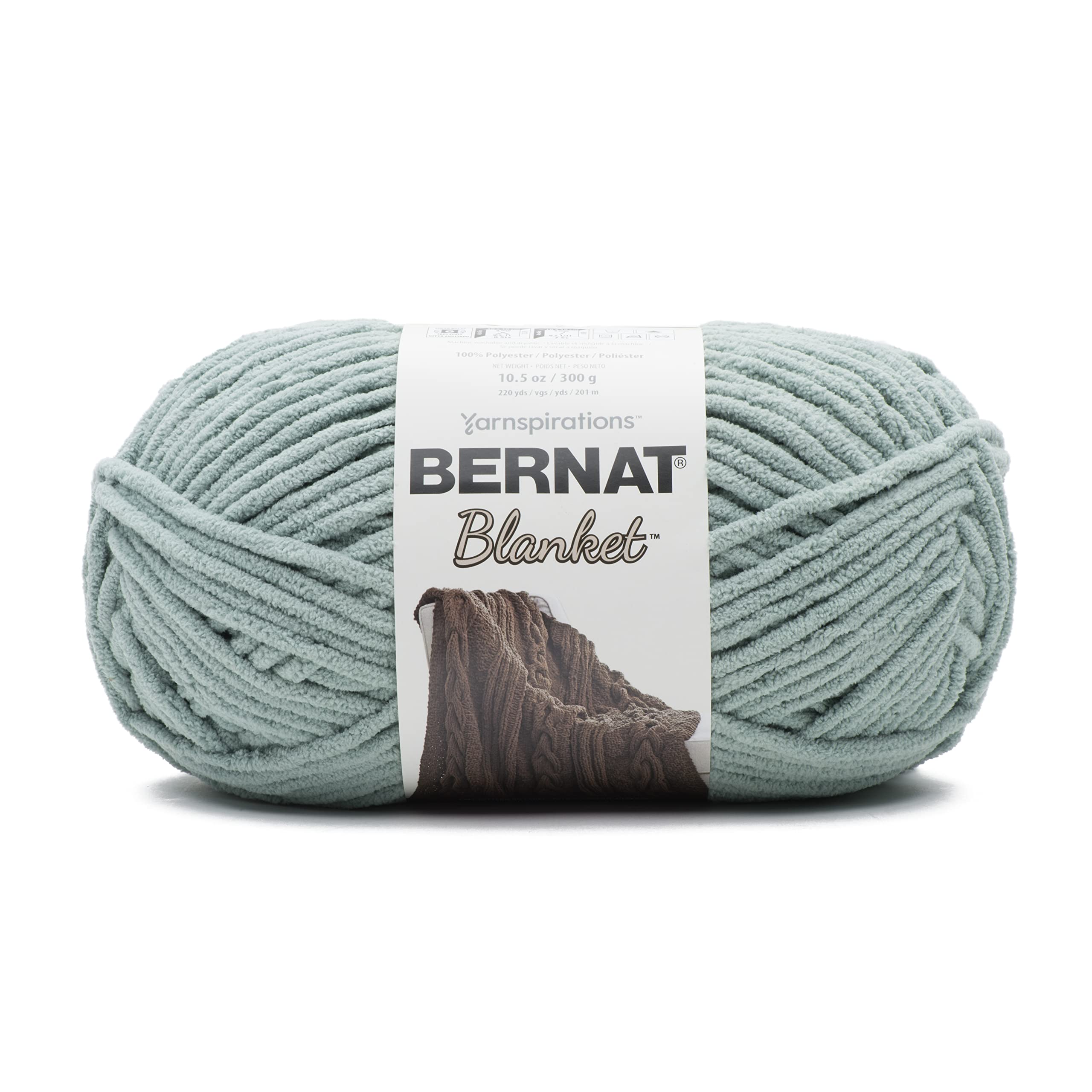 Bernat Manta de hilo BB, verde brumoso