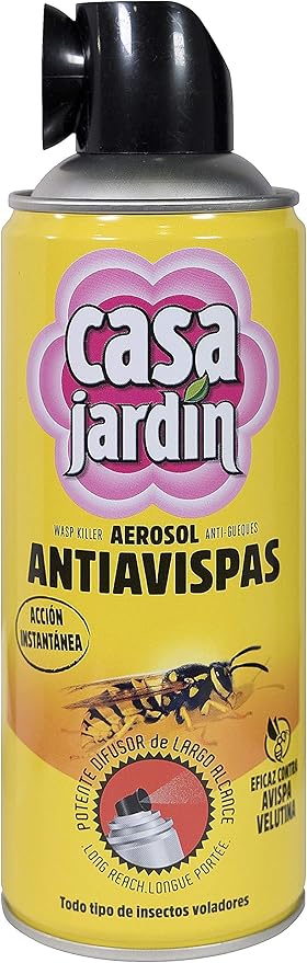 CASA JARDÍN Insecticida Antiavispas en Spray 400 ml