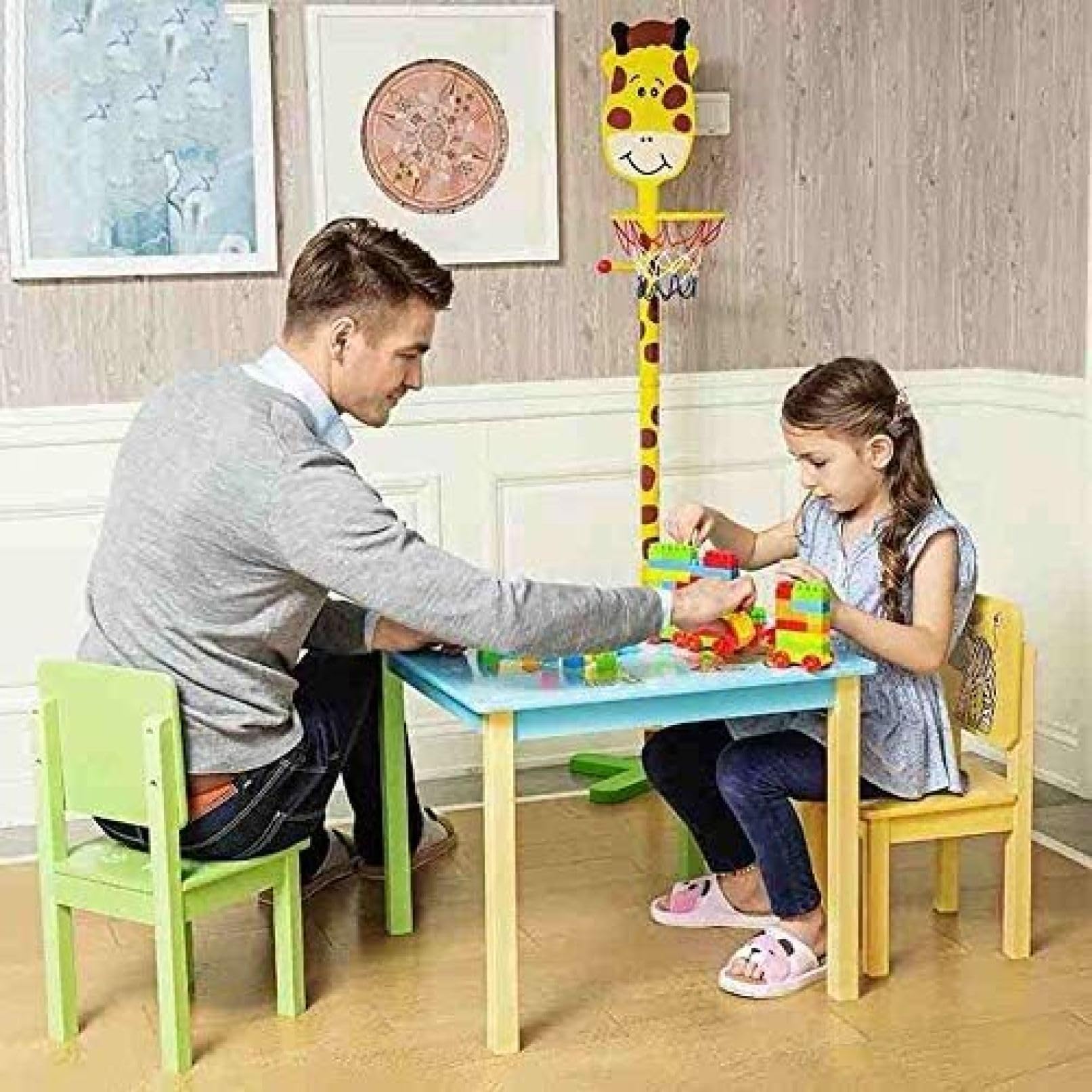 Amazon.co.jp: 子ども用テーブル 椅子セット 学習机 勉強机 子ども用 