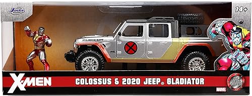 Miniatura 8 de Jada 33363 - Figura fundida a presión de Gladiador y Coloso 2020 de Marvel X-Men Hollywood Rides Series 132