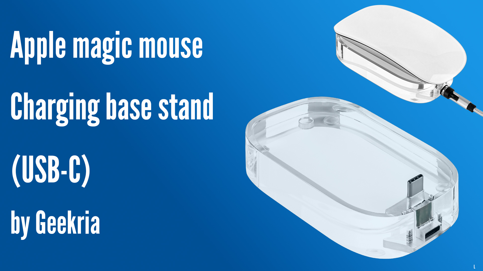 Amazon.com: Geekria Mouse Charging Station, Acrylic Charging Dock
