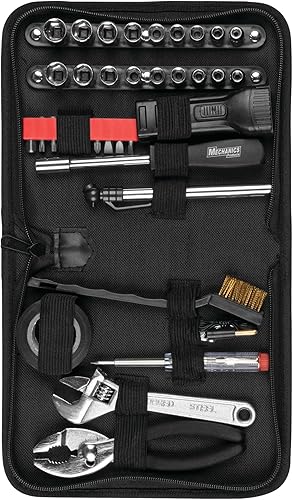 Miniatura 2 de Juego de herramientas compacto de 38 unidades Performance Tool W1197 con funda con cierre