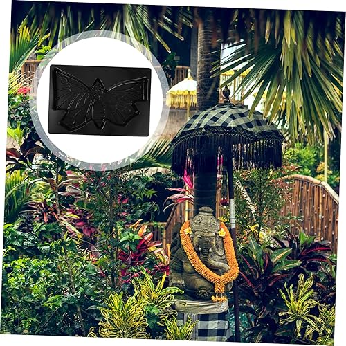 Miniatura 2 de MERRYHAPY Molde del fabricante de la trayectoria del molde del cemento concreto de la forma de la mariposa del pavimento para la creación de la