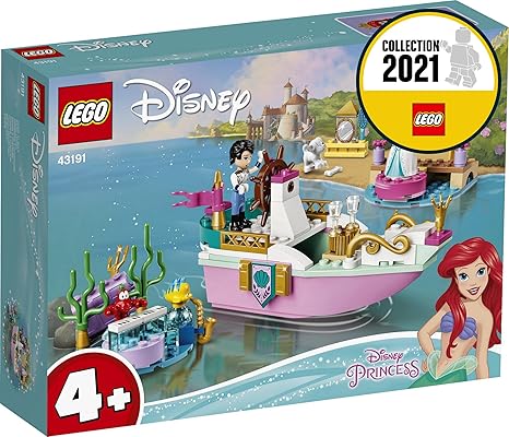 Amazon Co Jp レゴ Lego ディズニープリンセス アリエルの海の上の結婚式 おもちゃ