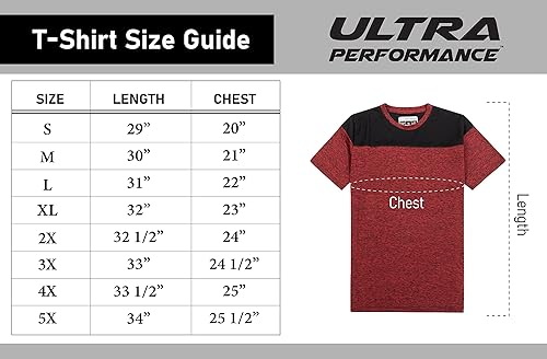 Miniatura 7 de 5 Pack Mens Gym Shirts for Men Workout Tshirts Shirts for Men Pack, Men's Athletic Shirts & Tees, Dri Fit Shirts for Men