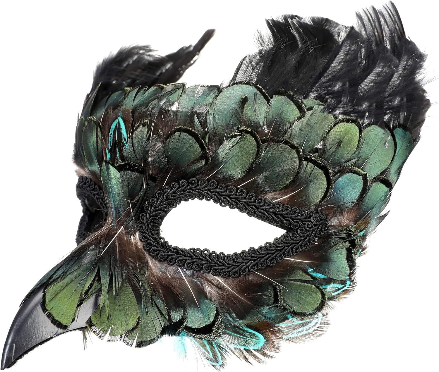 CENFPOLA コスチュームマスク アニマルマスク フェザー仮面舞踏会 鳥マスク ハロウィン マルディグラ コスプレ ボールパーテ