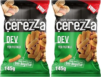 Cerezza Giant Peanut Corn 145 g 2 pack