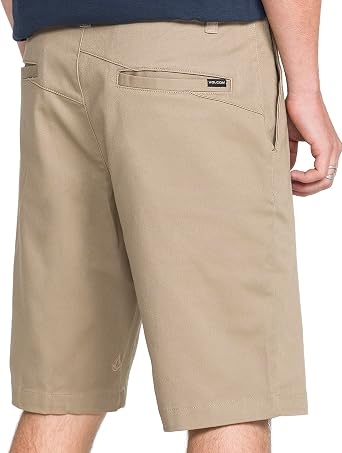 Volcom Men's Vmonty Chino Shorts 22 Outseam, Relaxed Fit, Durable Cotton Fabric
