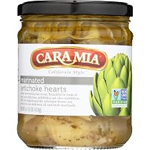 Cara Mia California Style Marinated Artichoke Hearts، 14.75 Oz Pack of 12