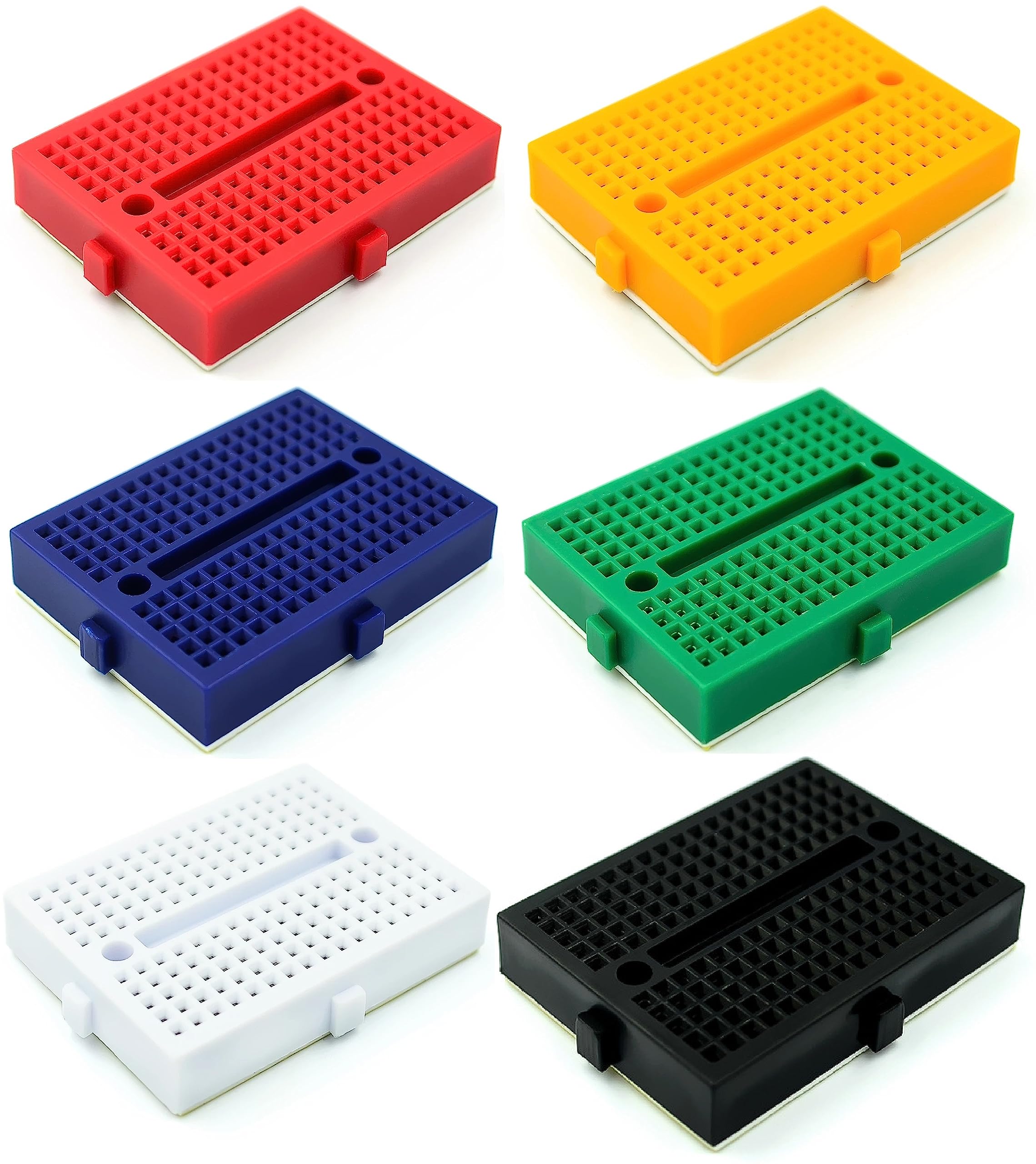 Amazon.com: WWZMDiB 6 Pcs 170 Hole Colorful Mini Breadboard