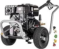 SIMPSON Water Blaster WB60824: 4400 PSI 4.0 GPM Gas Pressure Washer, CRX420 Engine, 50ft Steel Hose - Commercial Pro