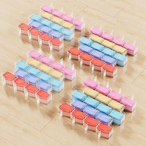 Adjustable Honeycomb Drawer Dividers, Desk Drawer Organizer Separators, Drawer Organizer