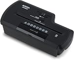 Déchiqueteuse professionnelle Aurora AU800SD à coupe droite pour papier/CD/carte de crédit sans panier, 8 feuilles, coupe droite sans panier, noire