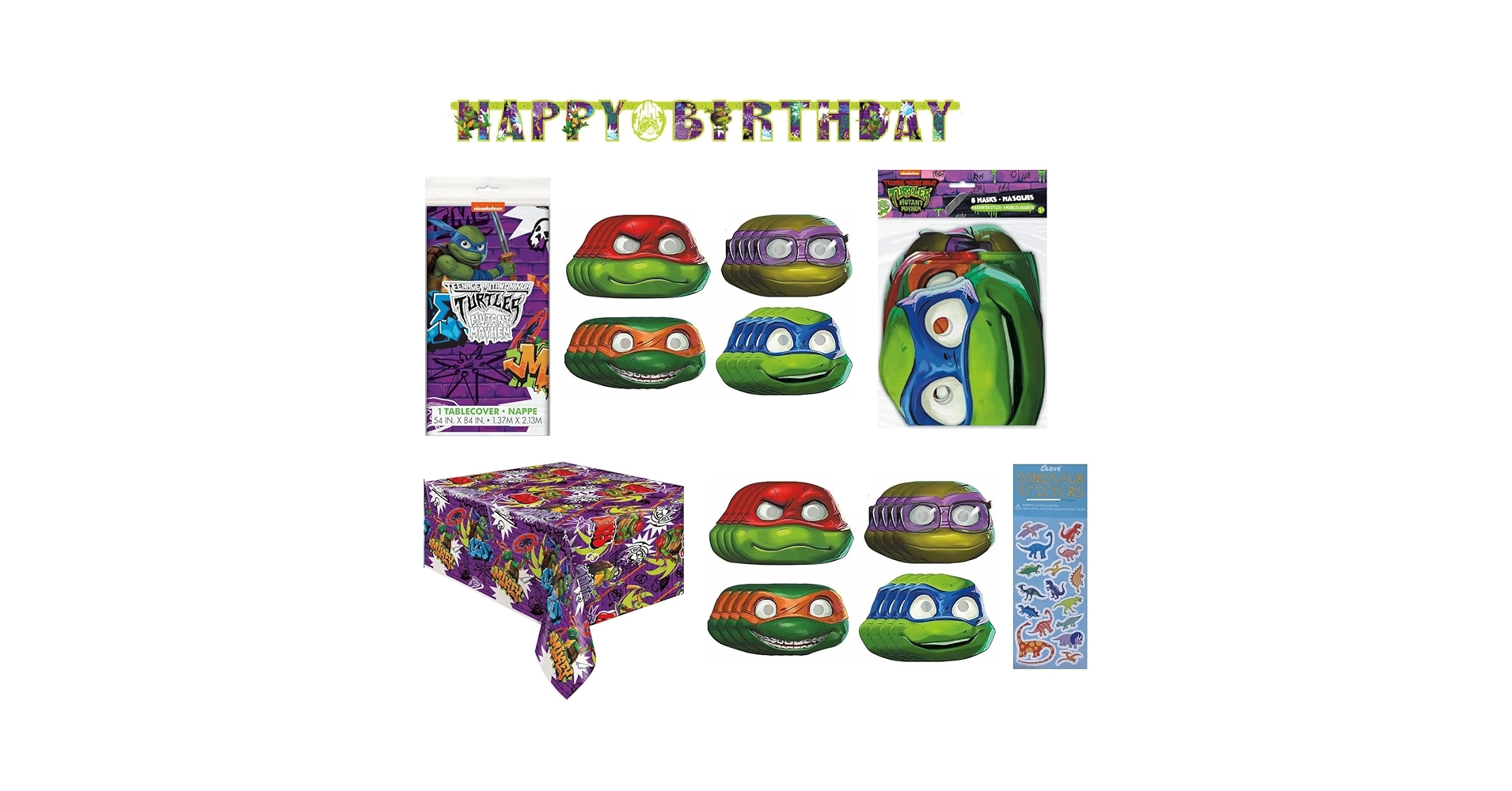 c*e様 Teenage Mutant Ninja Turtles Party Transformers Collaborative Teenage Mutant Ninja Turtles