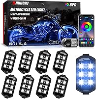Vista 9 de SHINIGHT 4 cables de extensión de 47 pulgadas para uso con 5050 LED SMD RGB neón kits de acento para LED motocicleta, ATV, luz de coche, tira