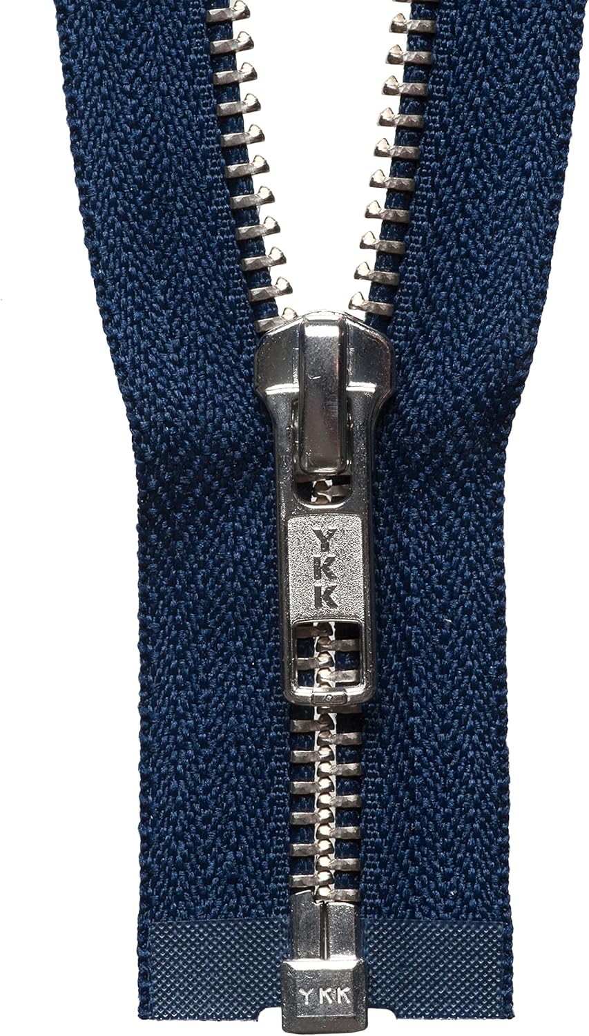 YKK Open Ended Zip, 51 cm Length, No. 570 Brown