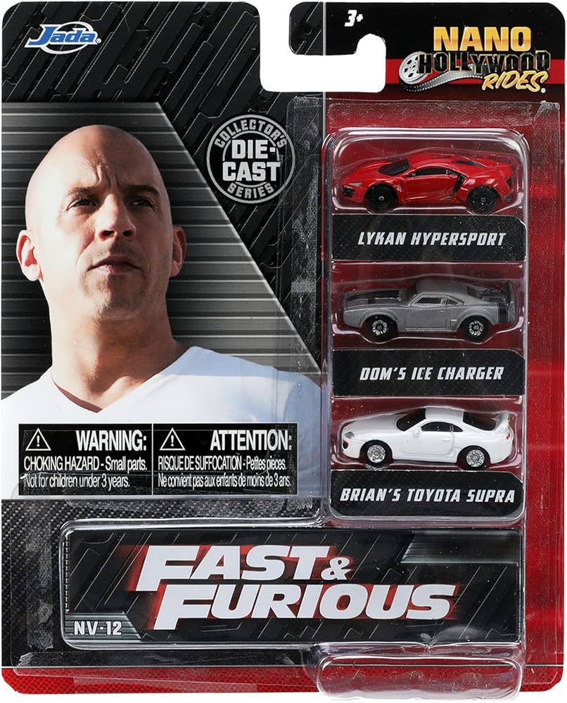 Amazon | Nano Hollywood Rides FAST & FURIOUS 3-PACK NV-12 ワイルド