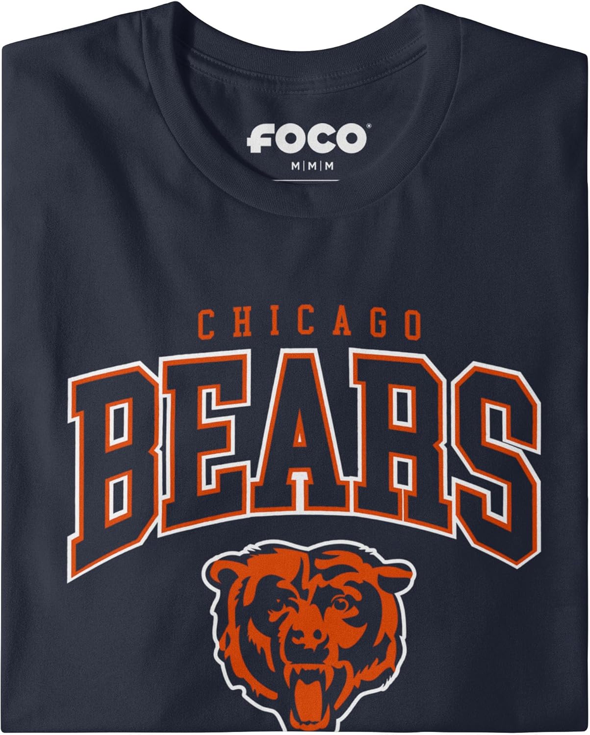 FOCO NFL Unisex-Adult NFL Team Logo Classic Arched Logo Shirt Short Sleeve T-Shirt - Image 4