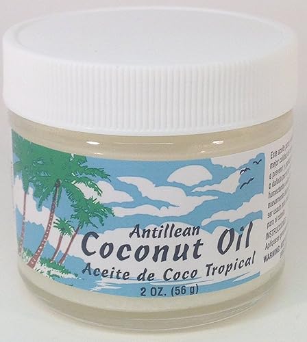 Antillean Aceite de Coco 2 oz. Aceite De Coco Tropical