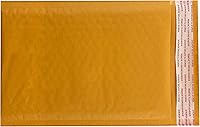 Vista 4 de Yaxa Basics Kraft Sobre de burbujas autoadhesivo, 6" x 10" (Tamaño interno - 5.75" x 9"), paquete de 50 unidades, marrón