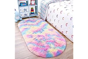 Noahas Rainbow Rug for Kids Room: A Vibrant and Plush Addition to...