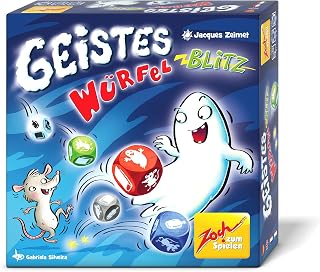 Zoch 601105141 Geistesblitz Würfelblitz, das lustige Reaktionsspiel für Groß und Klein, ab 8 Jahren