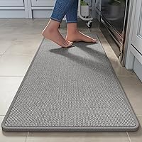 Vista 27 de Alfombras y tapetes de cocina antideslizantes, lavables, alfombras corredoras absorbentes para cocina, parte delantera del fregadero, tapetes