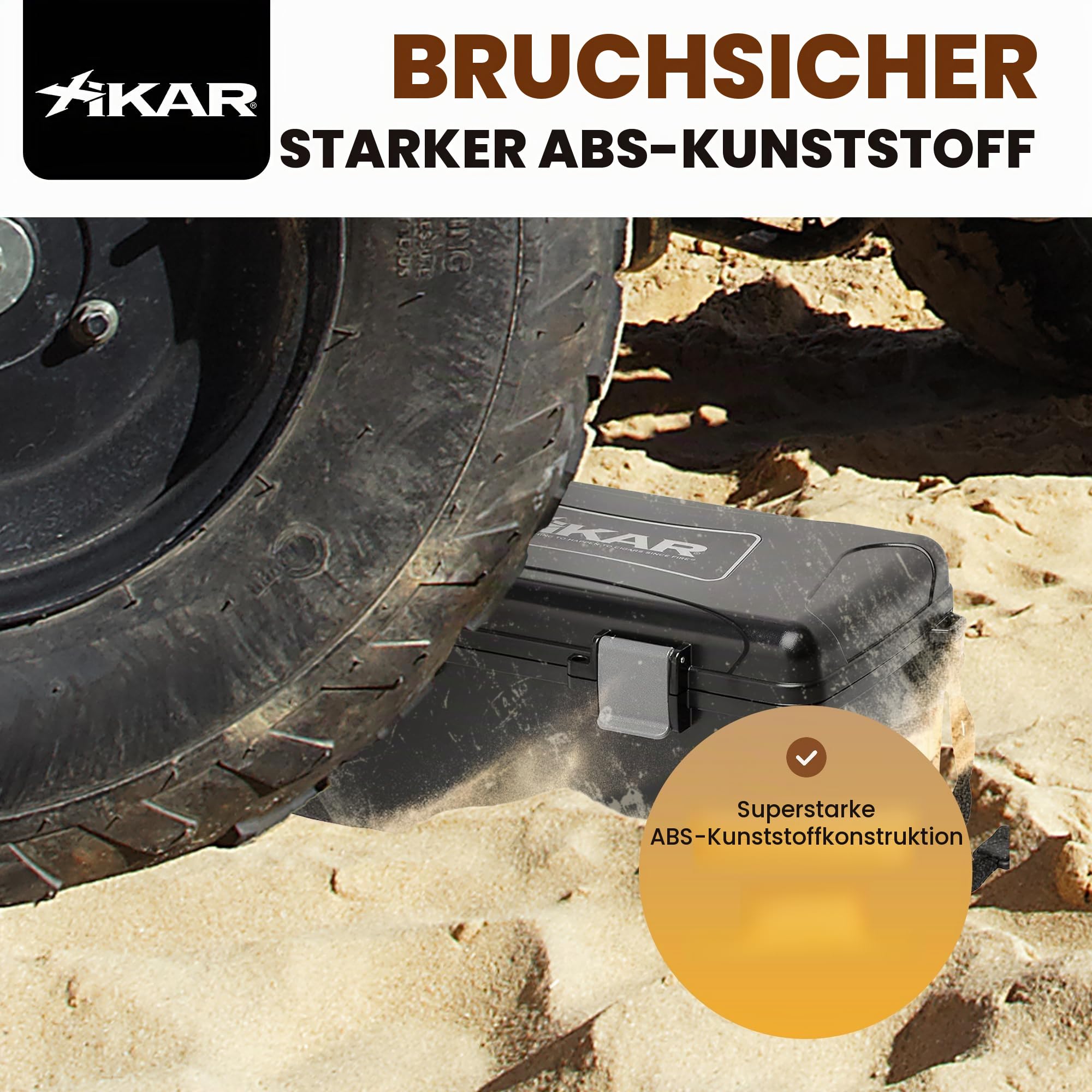 Xikar Reise-Humidor 15 Zigarren 215XI mit Boveda
