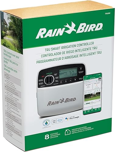 Vista 9 de Rain Bird TRU8IW - Paquete de temporizador y módulo WiFi inteligente, controlador/temporizador de aspersor de riego para interiores basado