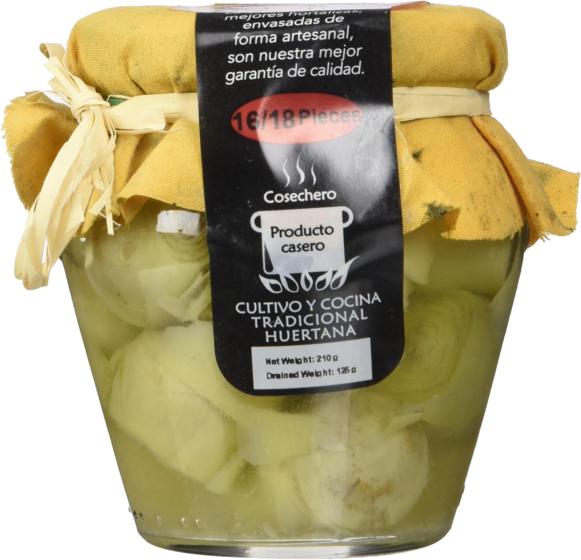 Caprichos del Paladar Artichokes Hearts Caramelized, 210g