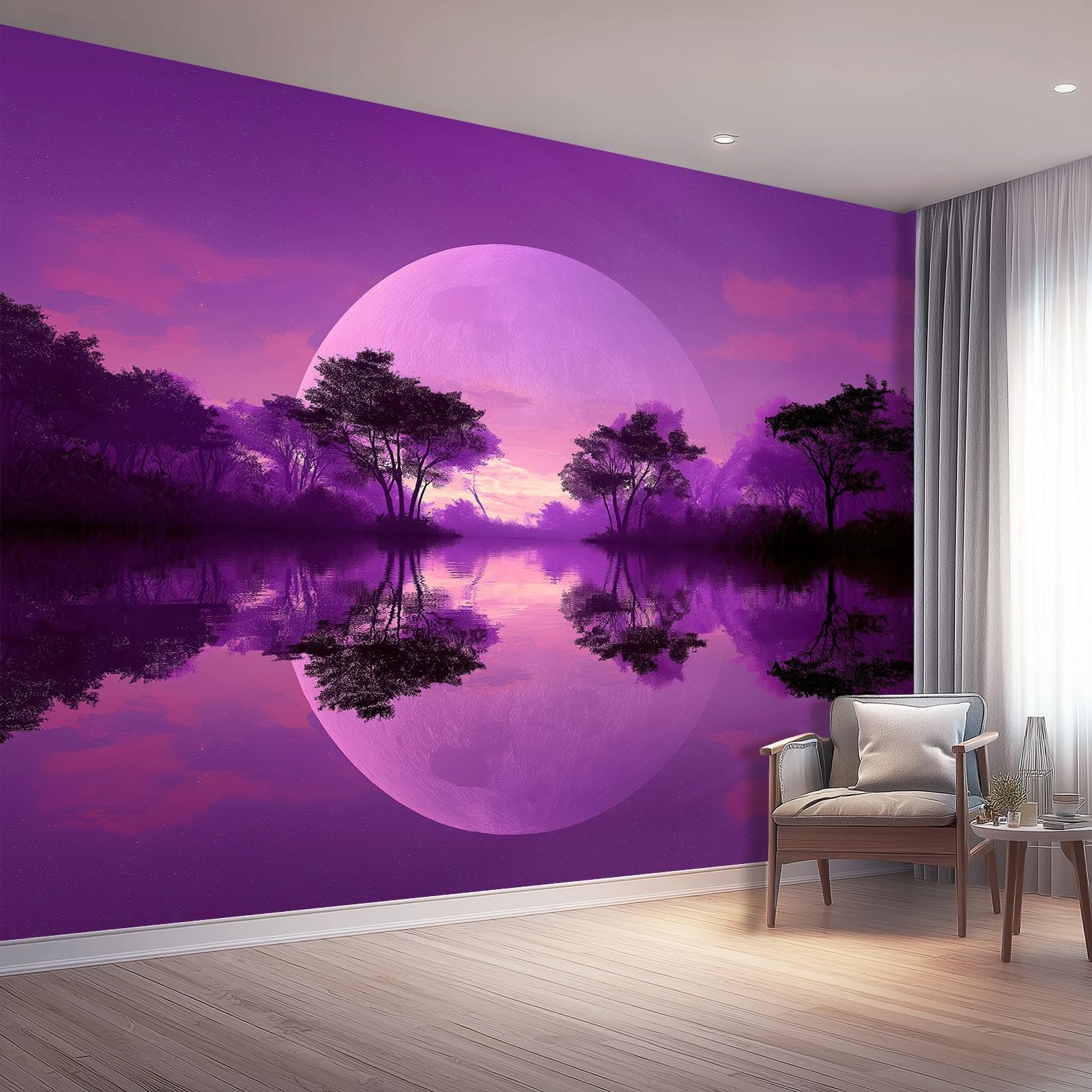 Papier Peint Paysage Fantastique Grand Format 400 x 280 cm Moderne