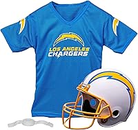 Vista 30 de Franklin Sports - Conjuntos de casco y camiseta para niños de la NFL - Conjuntos de uniforme de equipo juvenil de la NFL - Juego de disfraz - Casco