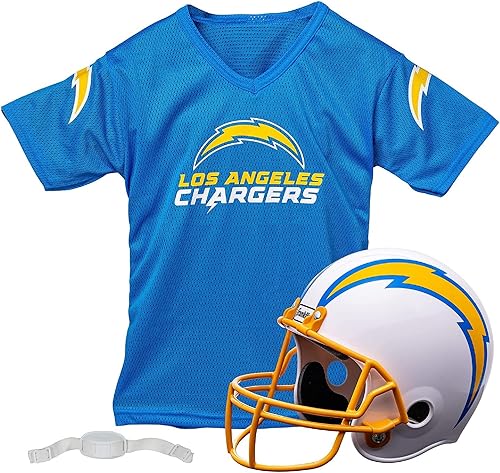 Miniatura 30 de Franklin Sports - Conjuntos de casco y camiseta para niños de la NFL - Conjuntos de uniforme de equipo juvenil de la NFL - Juego de disfraz - Casco