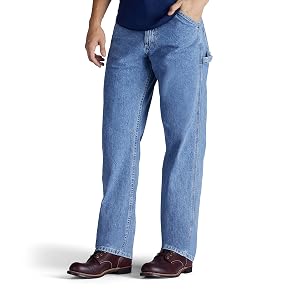 Lee Mens Loose Fit Straight Leg Carpenter Jean