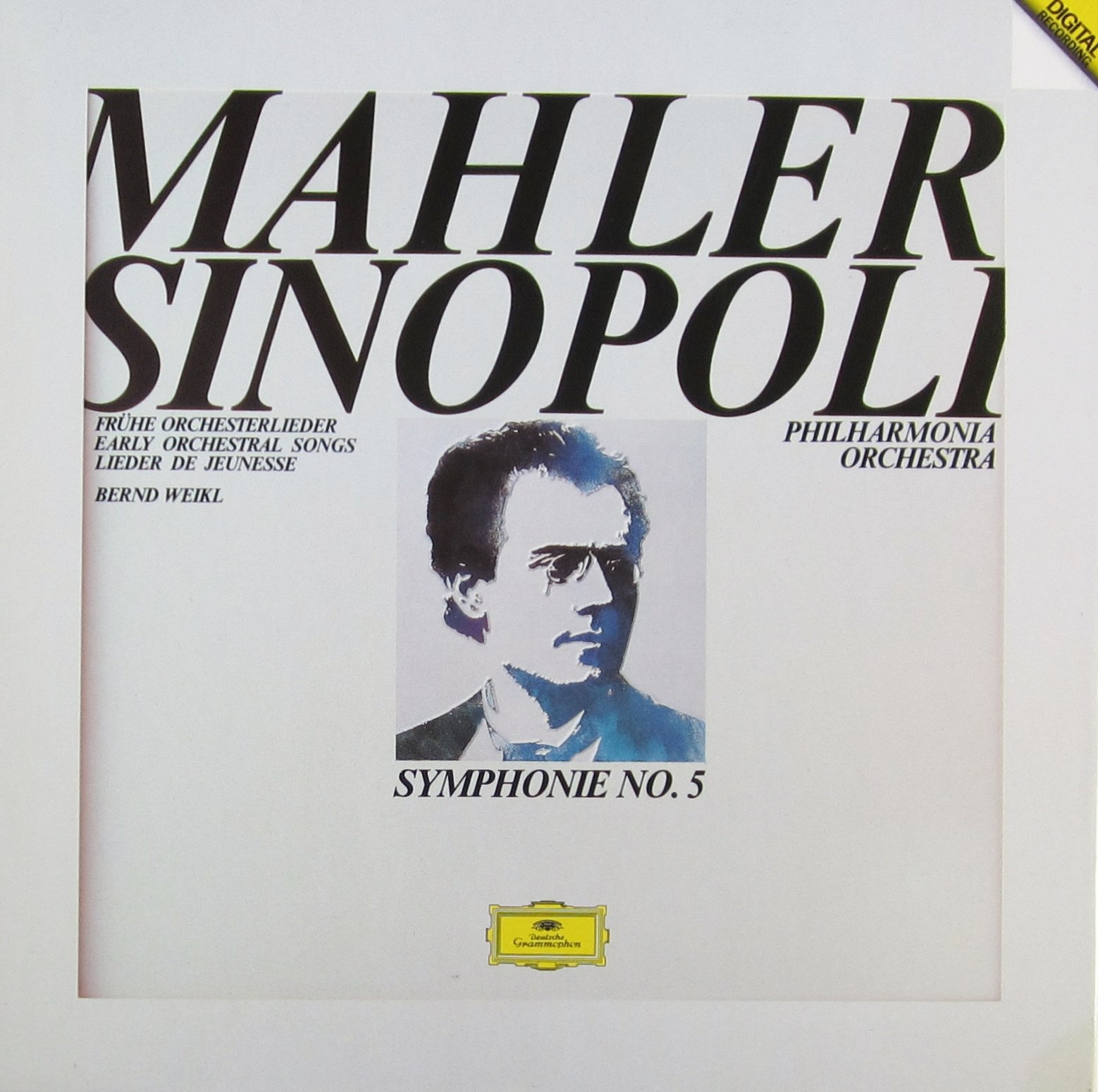 Amazon.com: Gustav Mahler: Symphonie No. 5 / Frühe Orchesterlieder