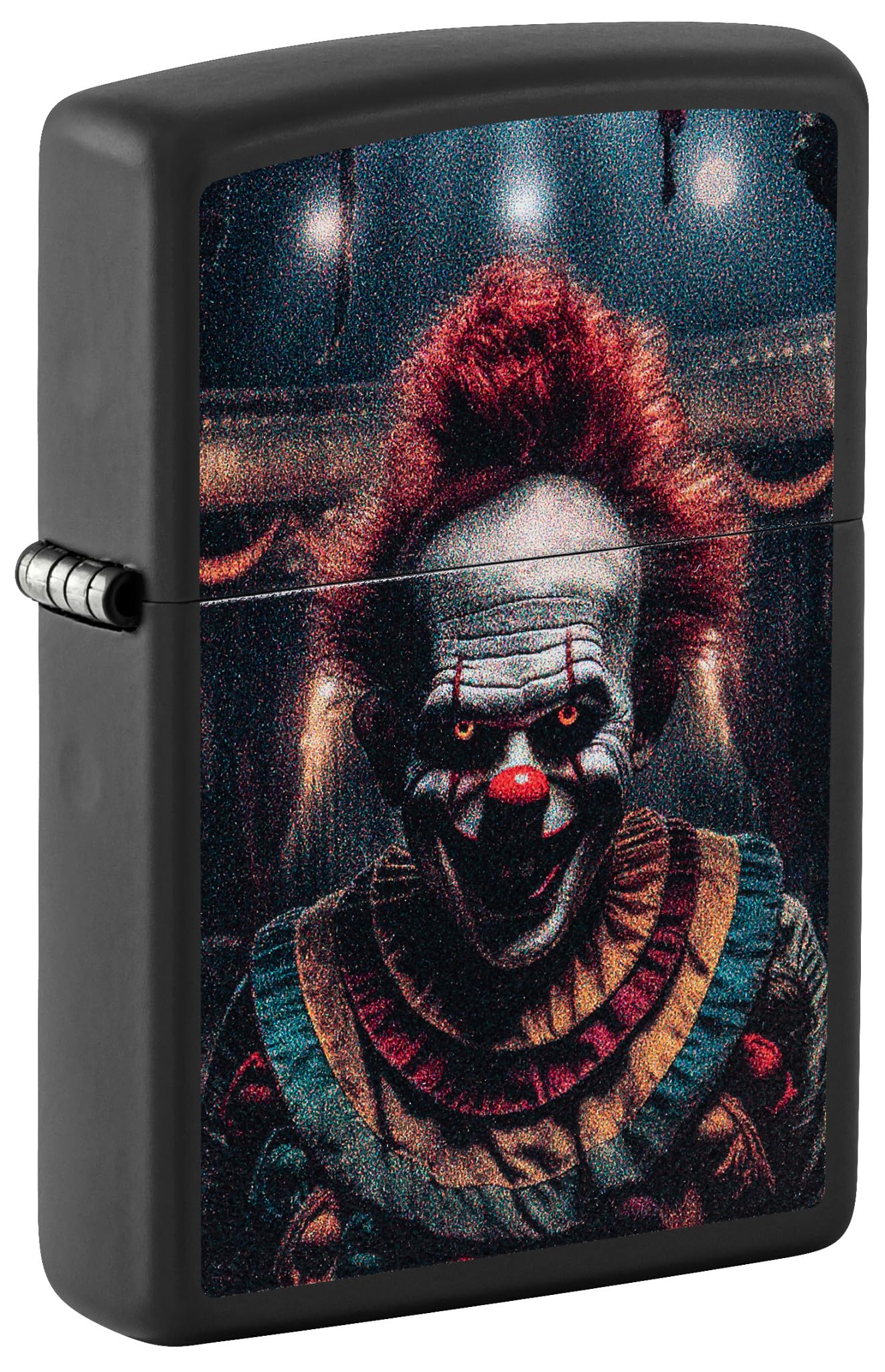Briquet tempête Zippo clown rechargeable résistant au vent