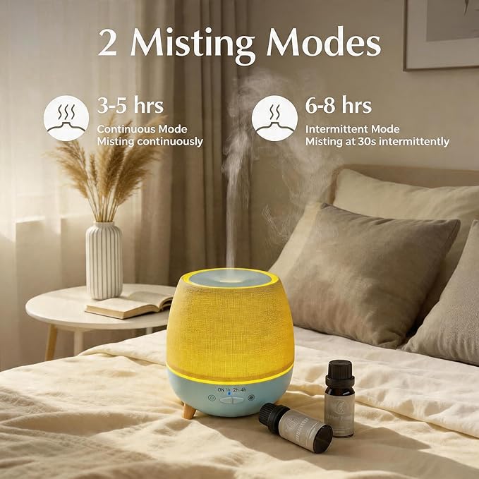 Difusor de Aromas Ultrasónico 300ml con Luz Nocturna miniatura 4