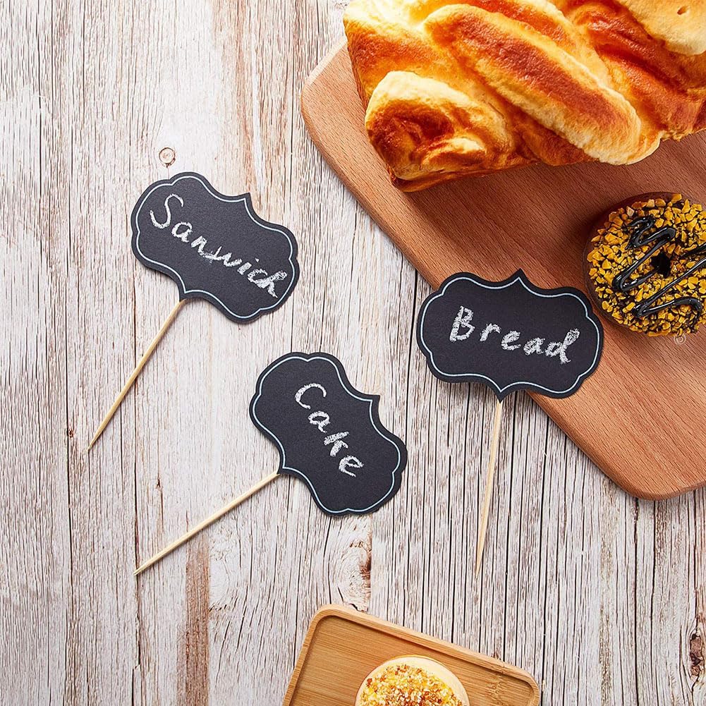 Labeling Food At A Buffet