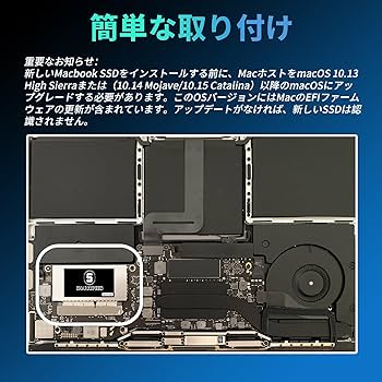 Amazon | S SHARKSPEED SSD 1TB NVMe 内蔵型 MacBook Pro Retina 13