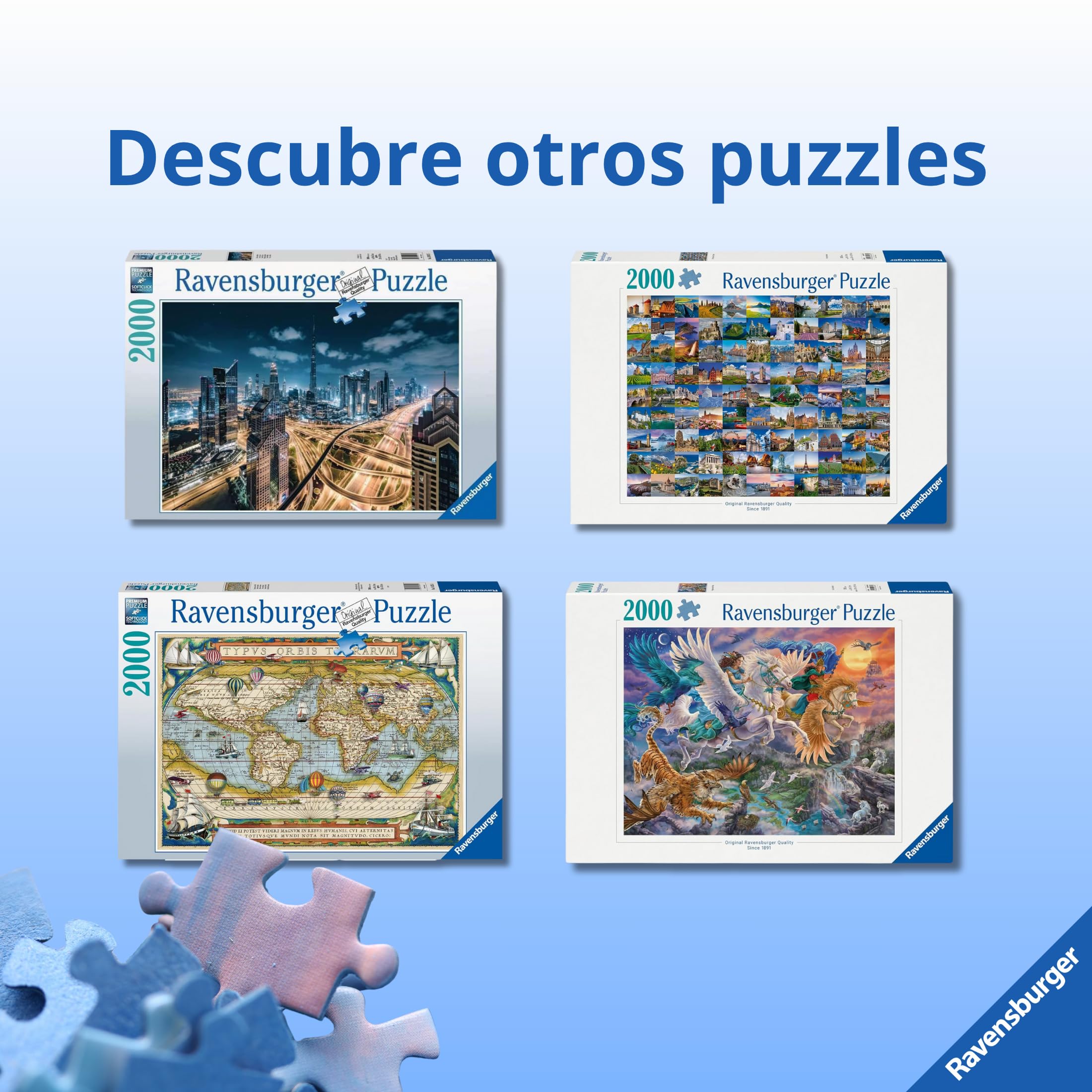 Ravensburger - Puzzle Mexico Guanajuato | Puzzle 2000 Piezas | Rompecabezas Adultos Y Niños De 14 Años O Más | Regalos para Niños Y Adultos | 2000 Piezas Y Mide 98x75cm