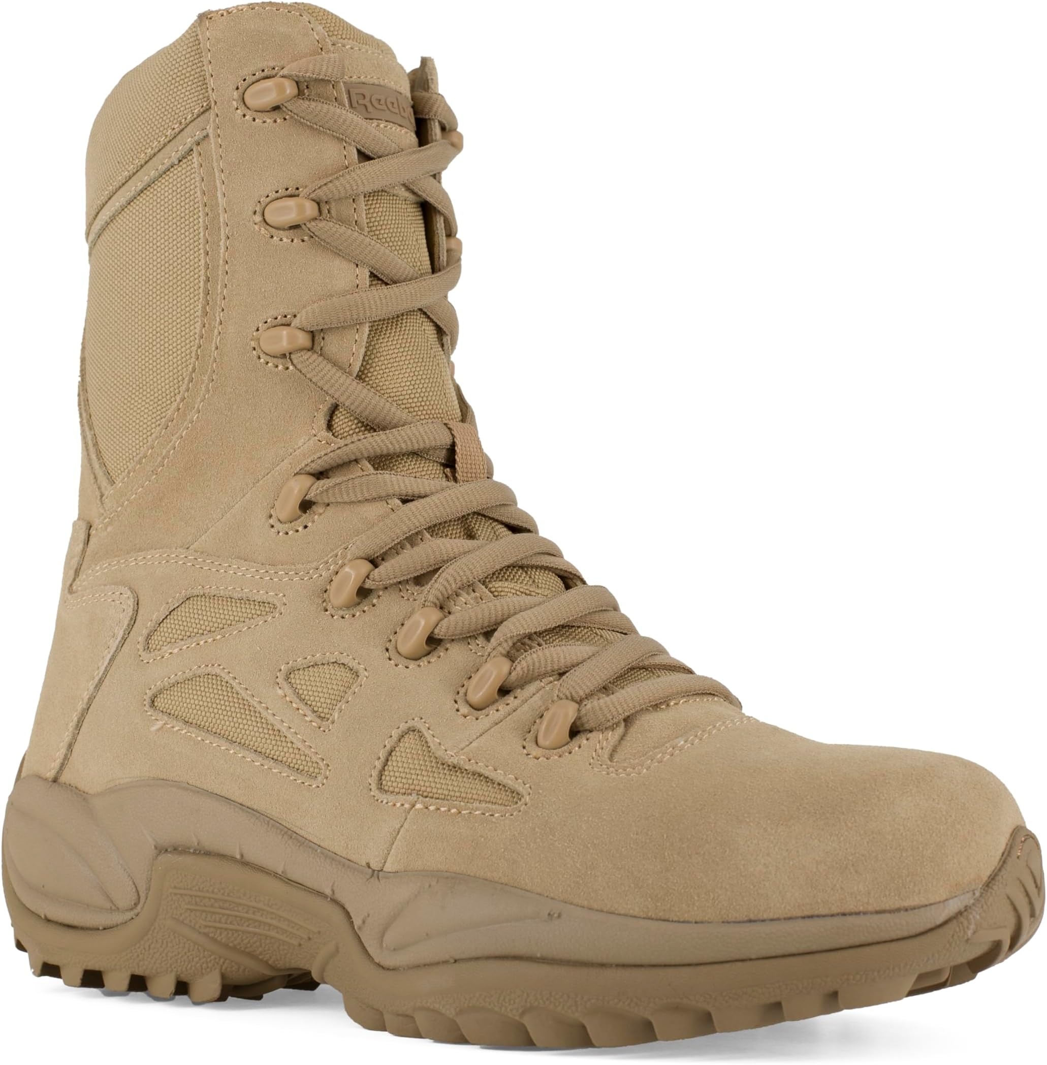 Reebok Men's Rapid Response 8-Inch Side Zip Boots
