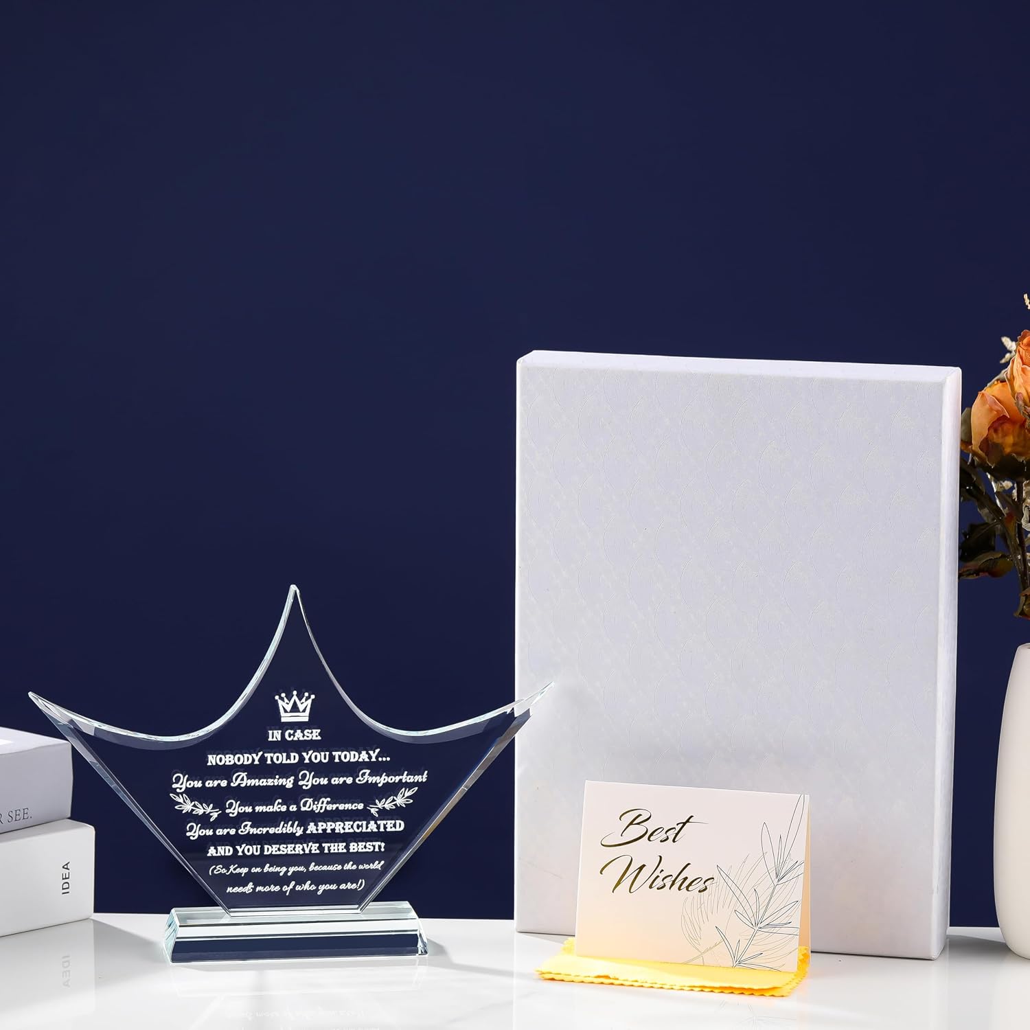 Boss Lady Gifts for Women - Great National Boss Day Gifts for Best Boss Lady Desk Decoration Paperweight Present Boss Leaving Retirement Birthday Christmas